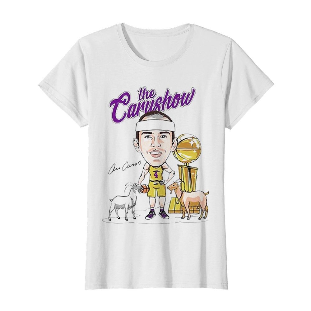 Los Angeles Lakers The Carushow  Classic Women's T-shirt