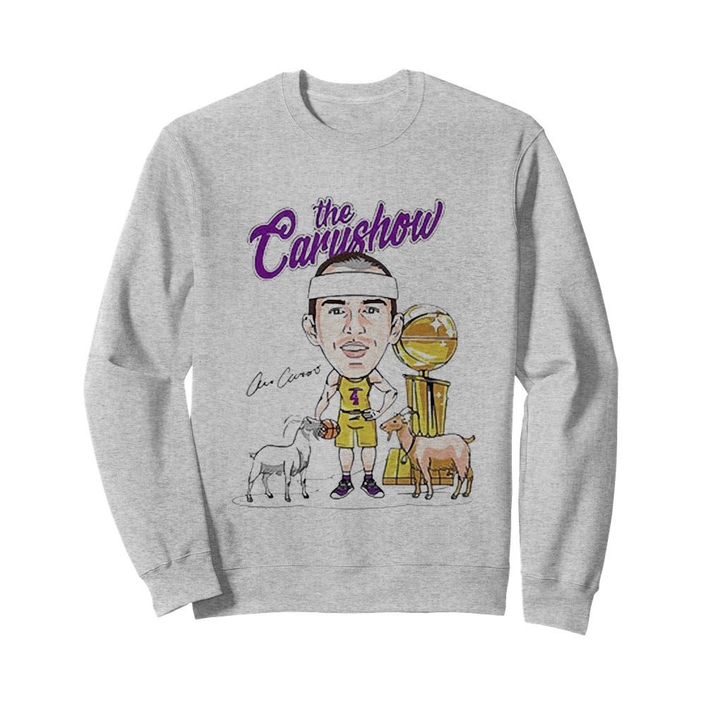 Los Angeles Lakers The Carushow  Unisex Sweatshirt