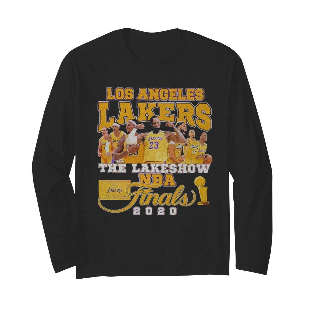 Los Angeles Lakers The Lakeshow NBA Finals 2020  Long Sleeved T-shirt 