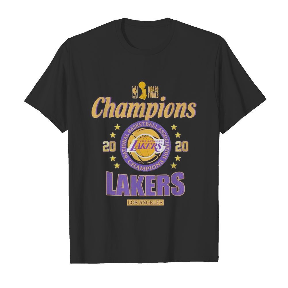 Los angeles lakers nba finals champions 2020 stars shirt