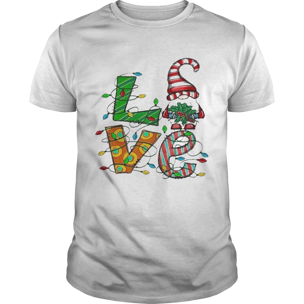 Love Gnomes Merry Light Christmas 2020  Unisex