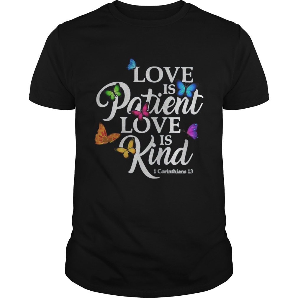 Love Is Patient Love Is Kind 1 Corinthians 13 Butterfly Art  Unisex