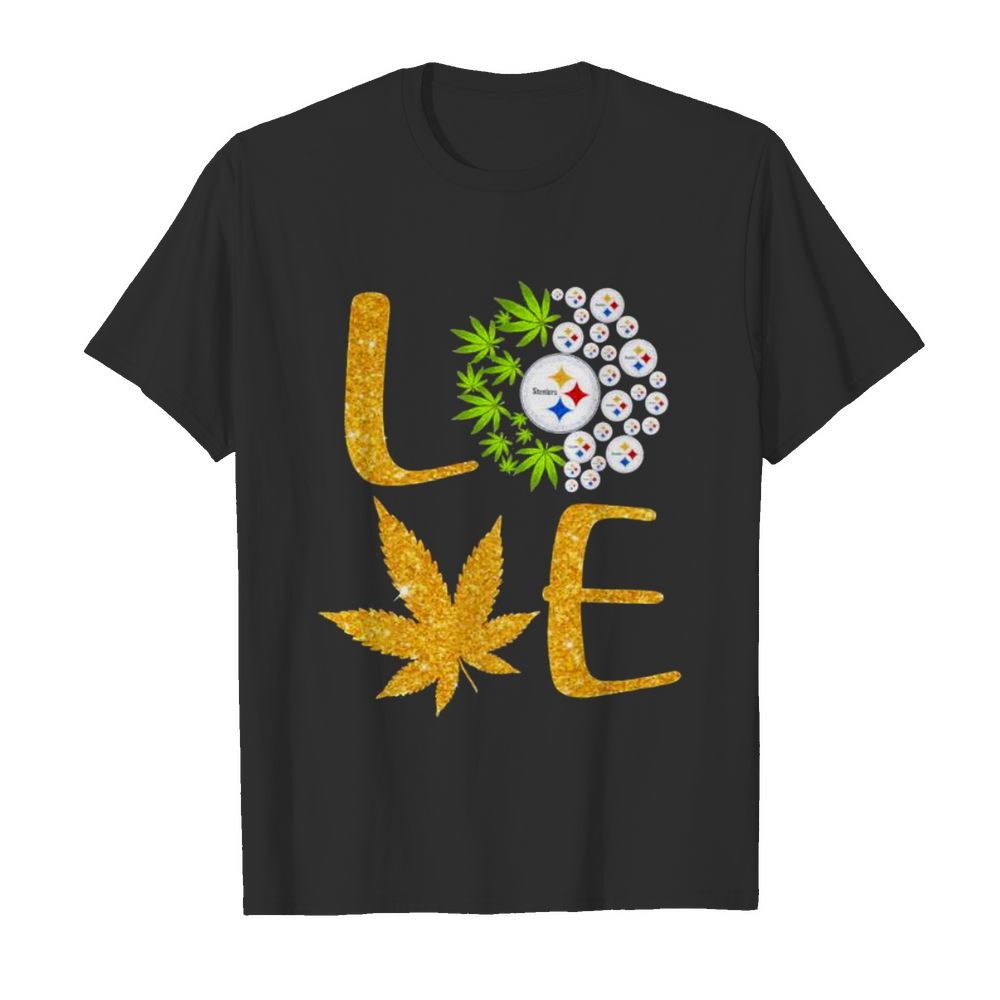 Love Steelers Cannabis Football shirt