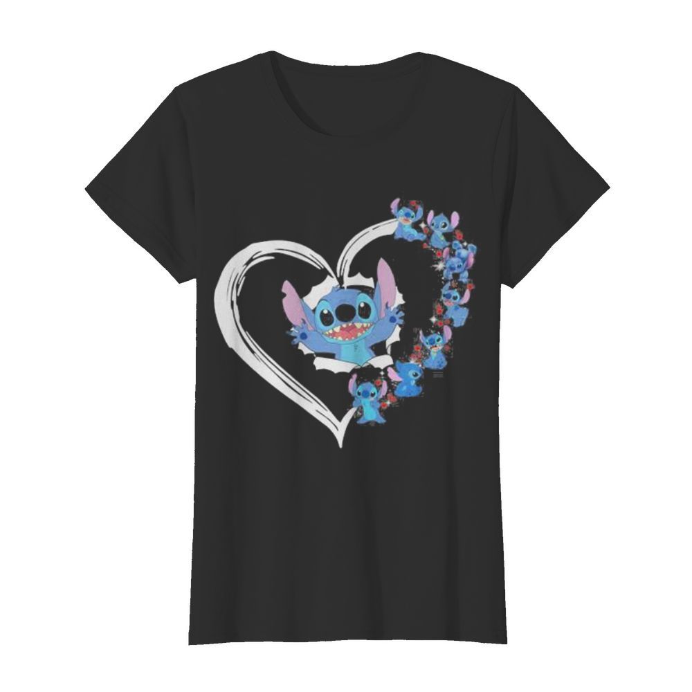 Love stitch ohana heart  Classic Women's T-shirt