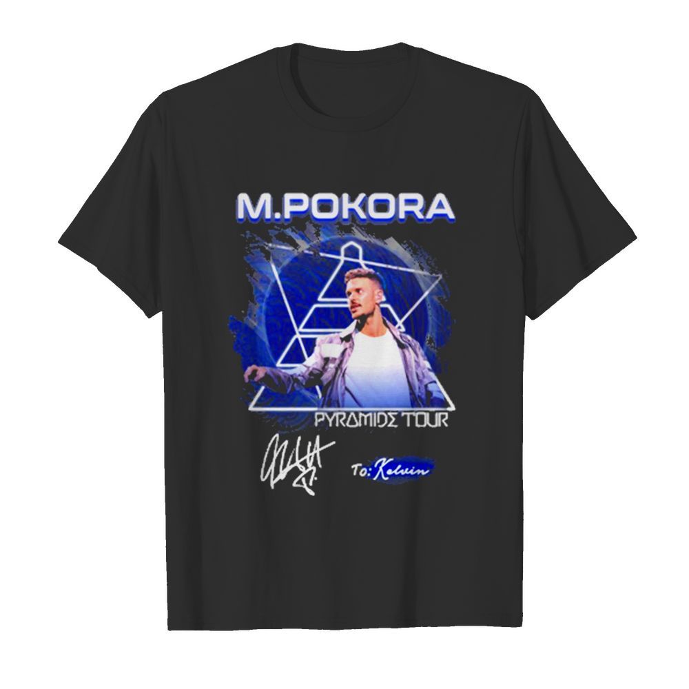 M.Pokora Pyramide Tour signature shirt