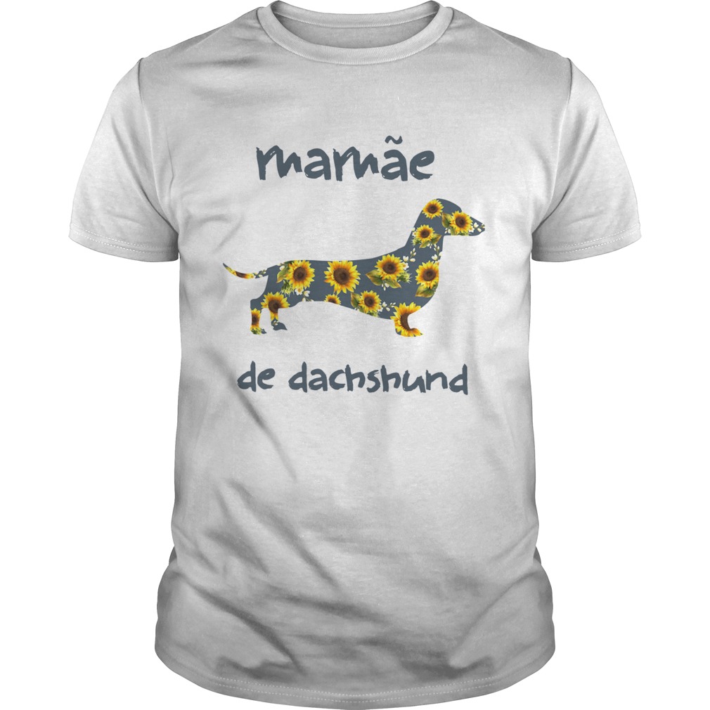 Mamae De Dachshund shirt