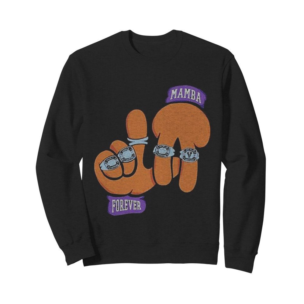 Mamba Day X Puppet La Hands  Unisex Sweatshirt