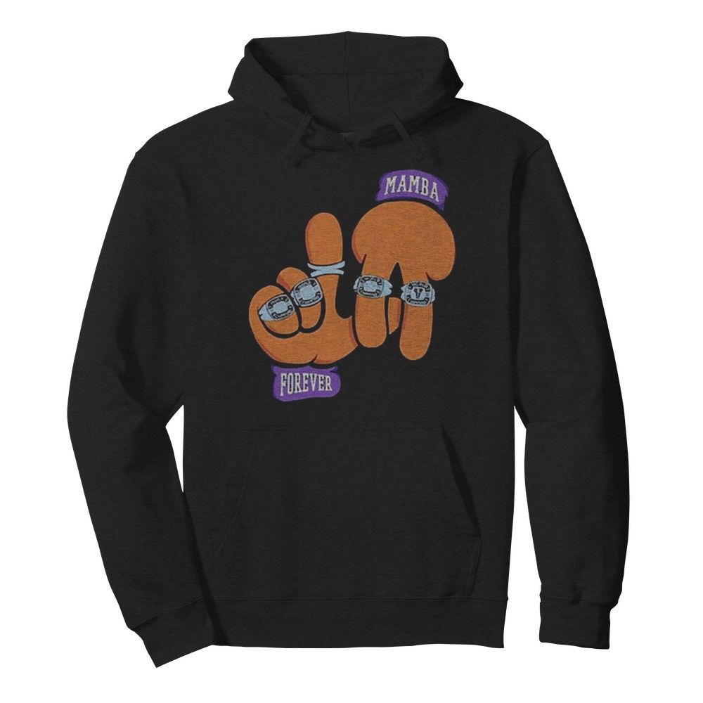 Mamba Day X Puppet La Hands  Unisex Hoodie