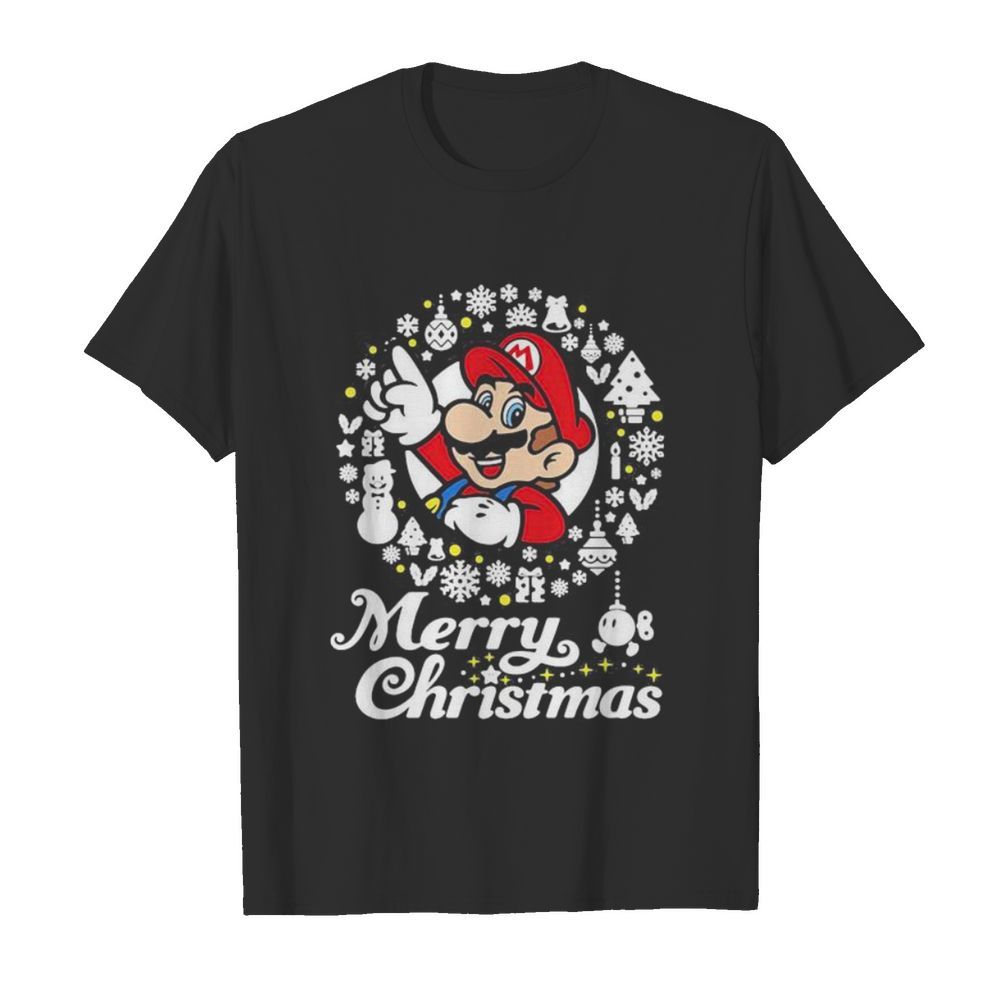 Mario ugly merry christmas shirt