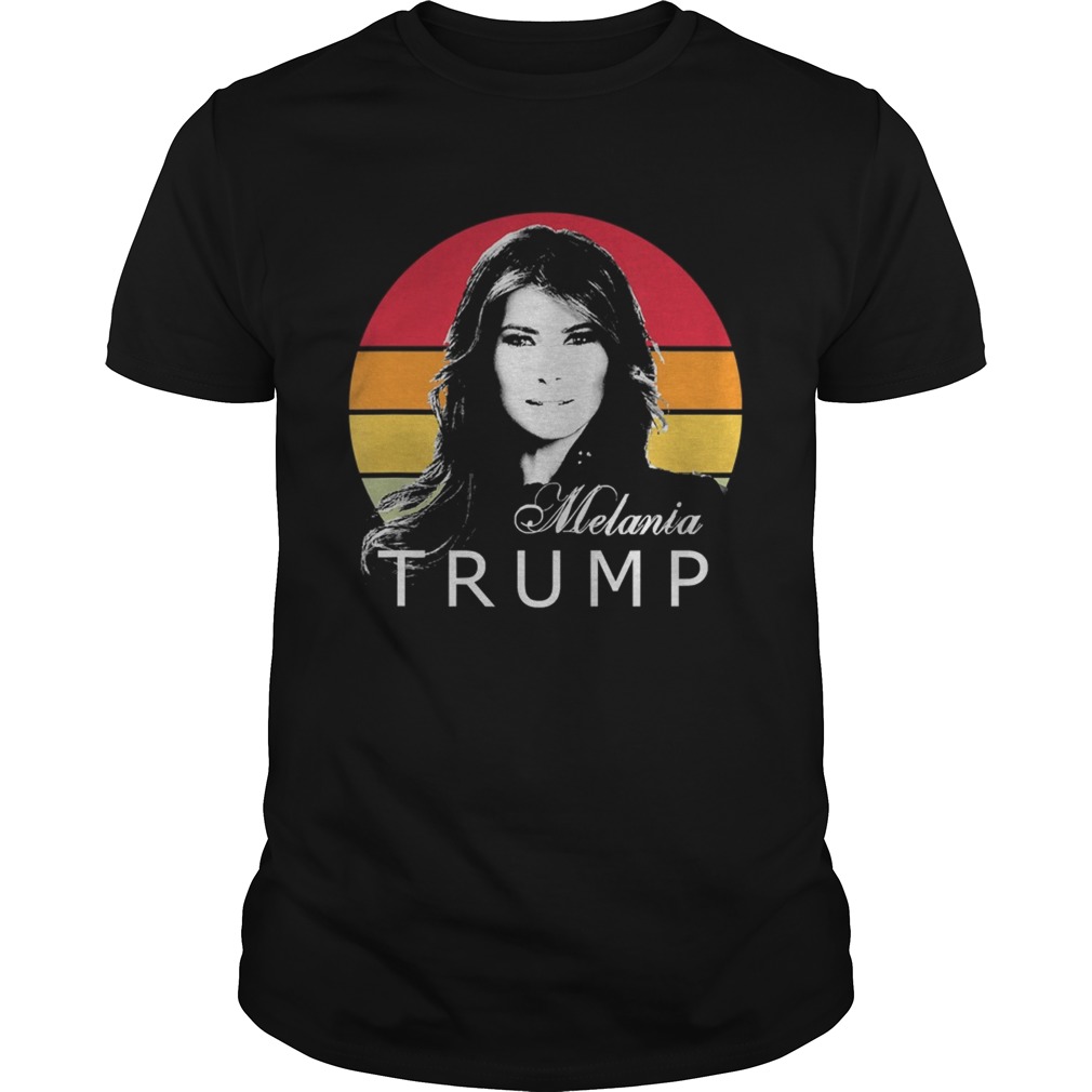 Melania trump first lady of the united states vintage retro shirt