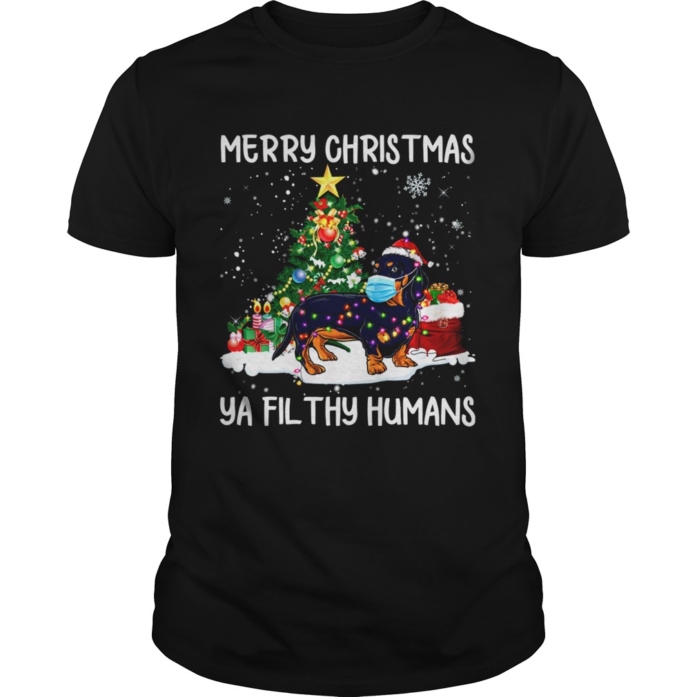 Merry Christmas Ya Fil Thy Humans shirt