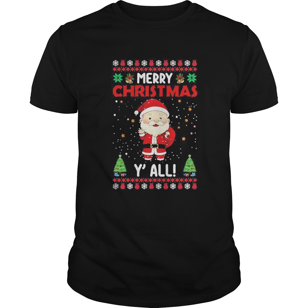 Merry Christmas Yall shirt