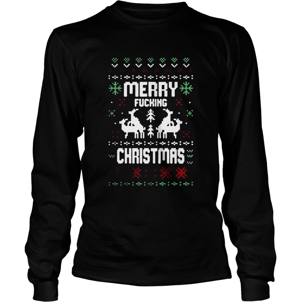 Merry Fucking Ugly Christmas  Long Sleeve