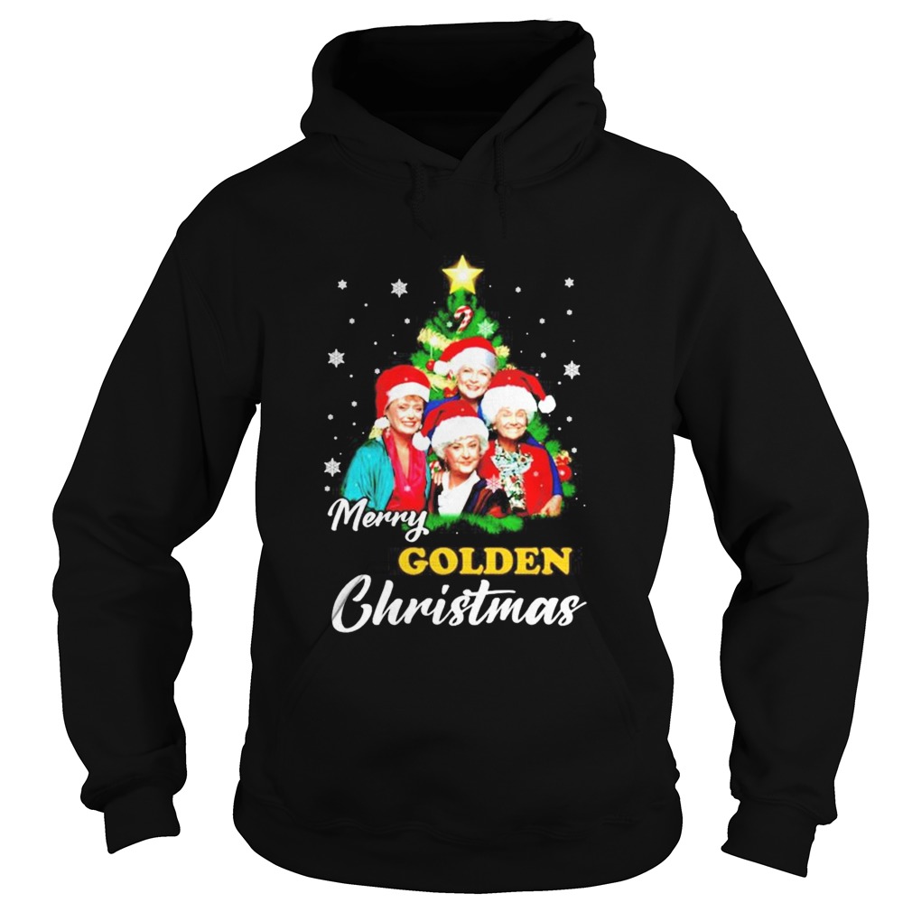 Merry Golden Christmas  Hoodie