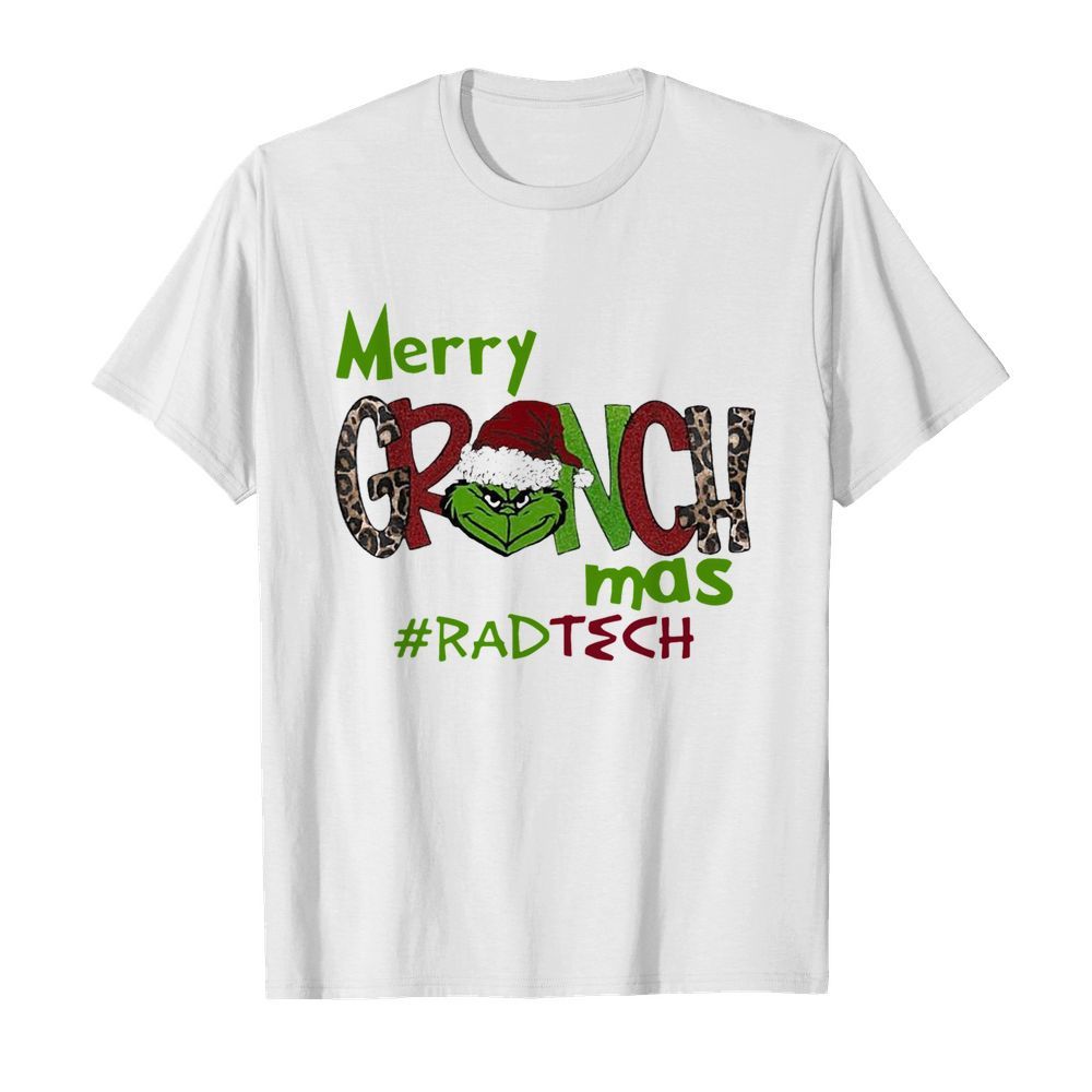 Merry Grinchmas #Rad Tech Christmas shirt