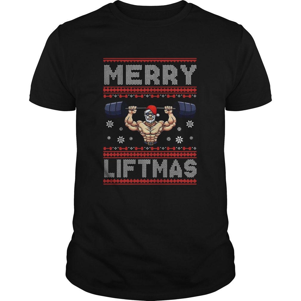 Merry Liftmas Ugly Christmas  Unisex