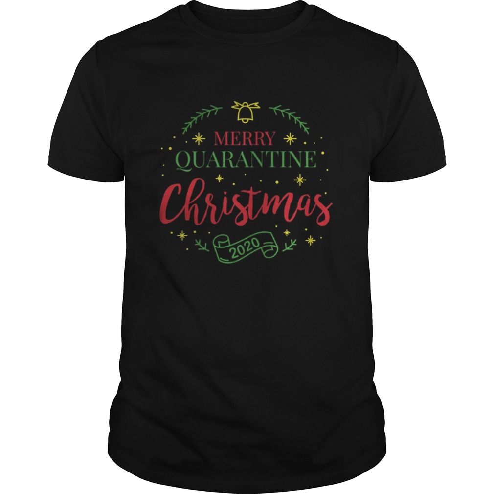 Merry Quarantine Christmas 2020 Logo shirt