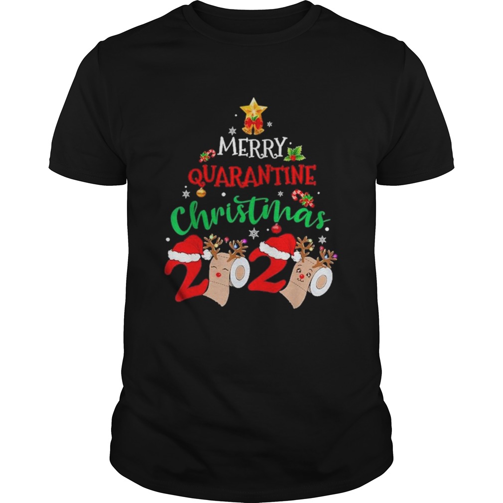 Merry Quarantine Christmas 2020 Pajamas Matching Family Gift  Unisex