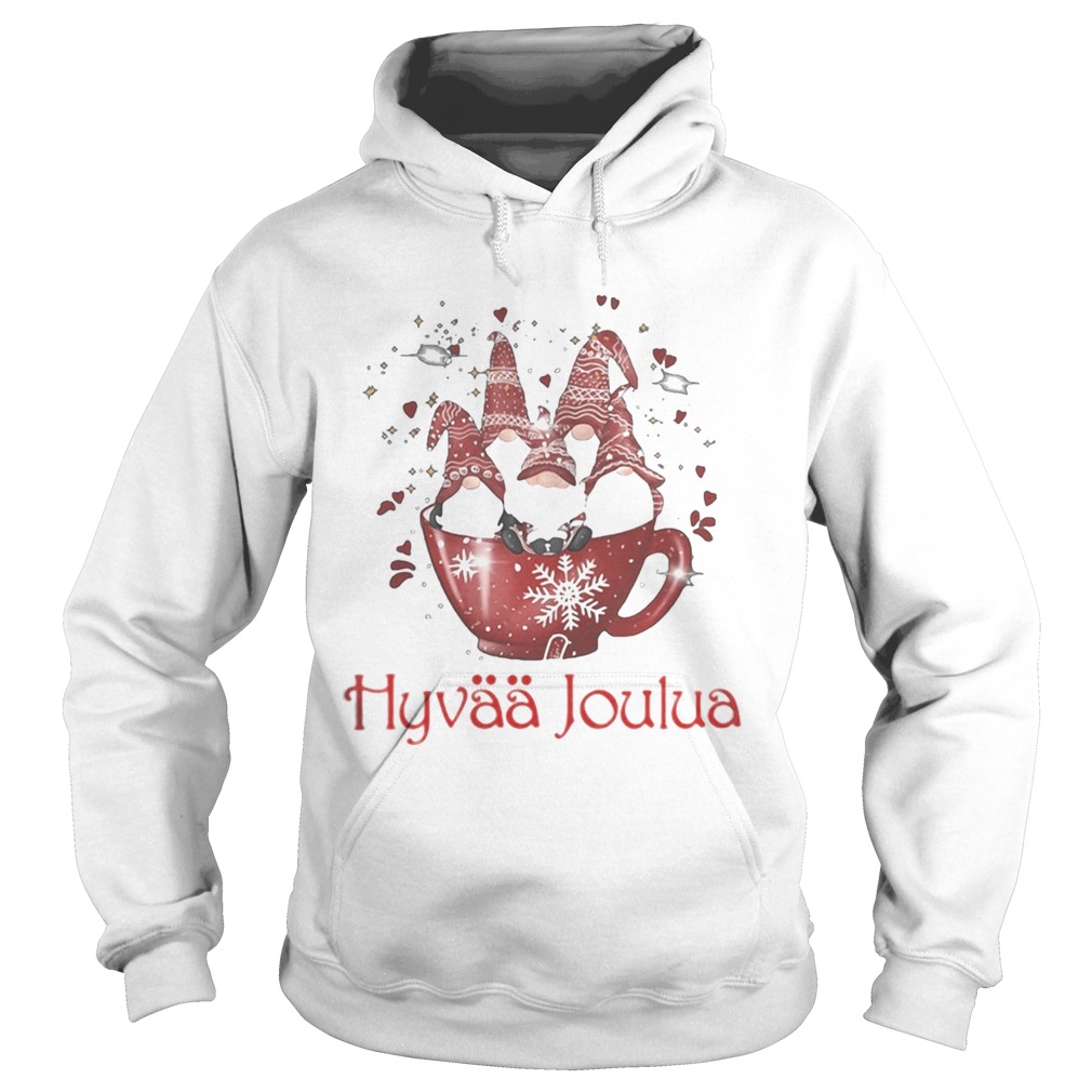 Merry christmas gnomes hyvaa joulua  Hoodie