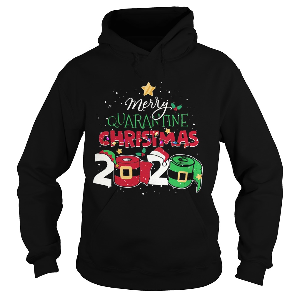 Mery quarantine christmas 2020  Hoodie