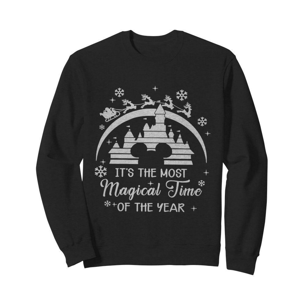 Mickey Mouse Its The Most Magical Time Of The Year  Unisex Sweatshirt