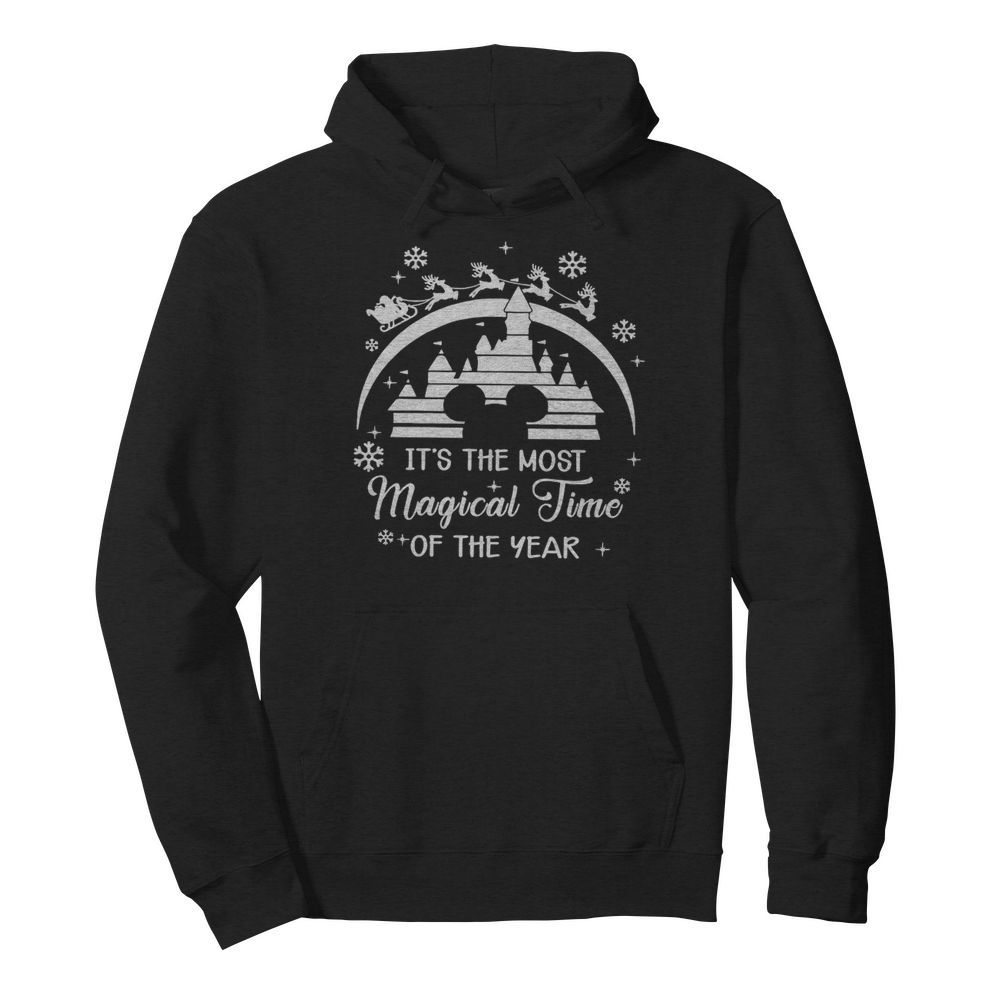 Mickey Mouse Its The Most Magical Time Of The Year  Unisex Hoodie