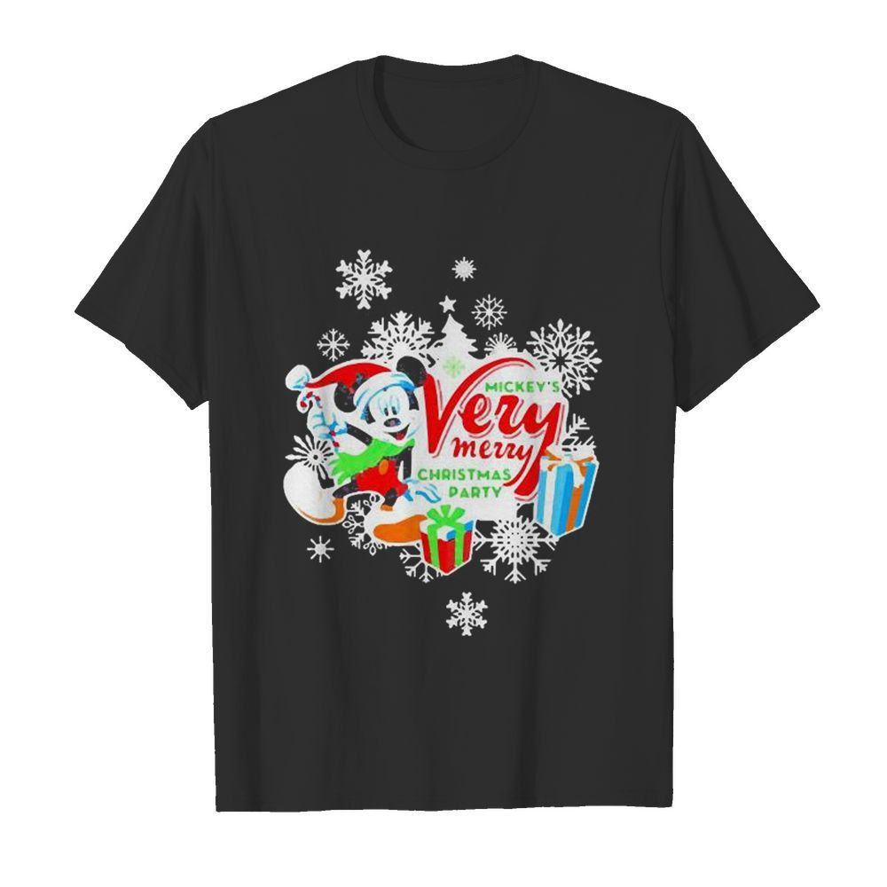 Mickey Very Mery Christmas Party 2020 shirt