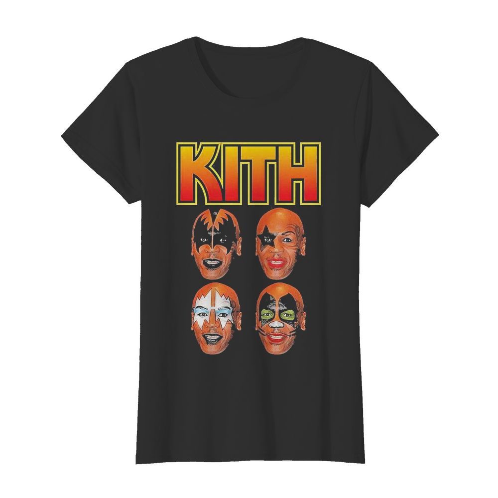 Mike Tyson Kiss Parody Kith Tyson  Classic Women's T-shirt