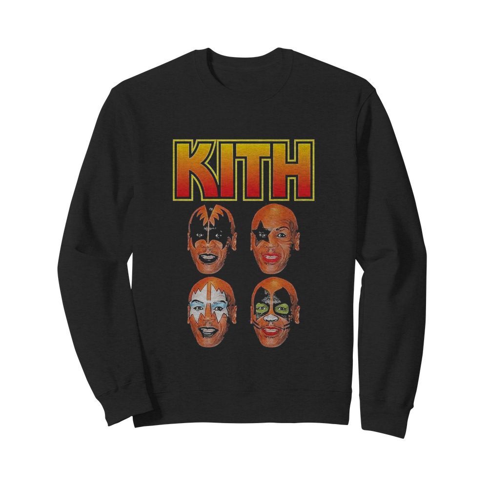 Mike Tyson Kiss Parody Kith Tyson  Unisex Sweatshirt