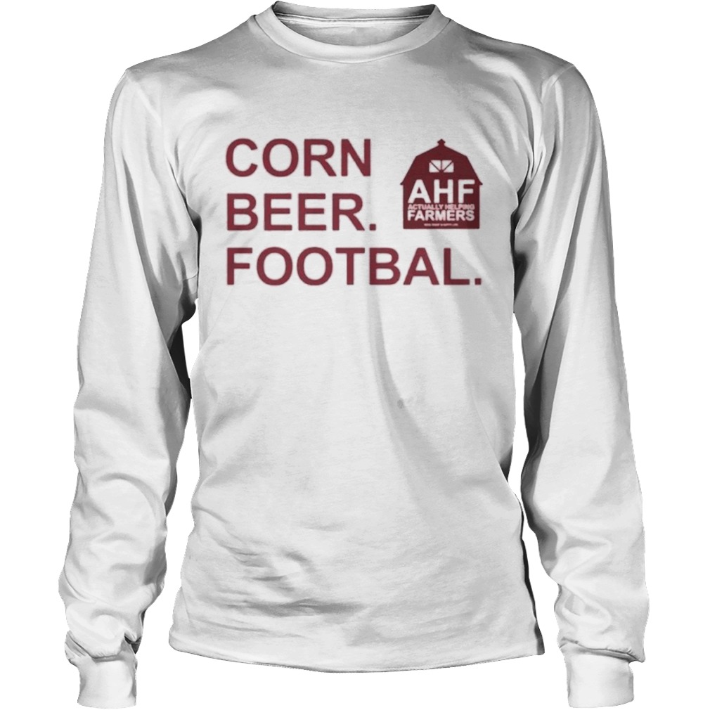 Milf corn beer football  Long Sleeve