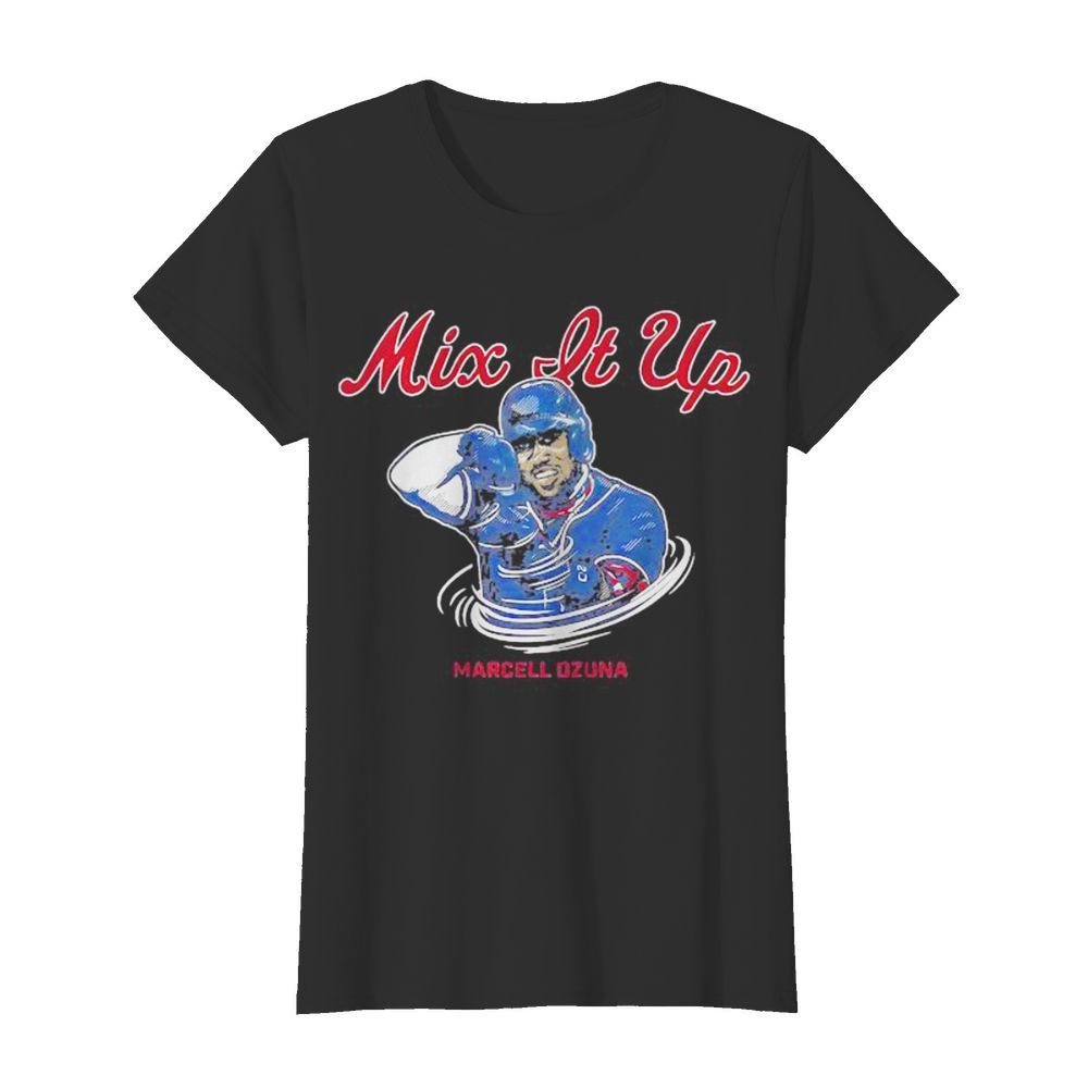 Mix it up marcell ozuna baseball  Classic Women's T-shirt