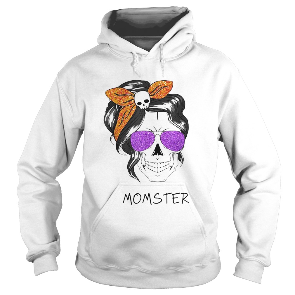 Momster Mom Skull Halloween Costume  Hoodie