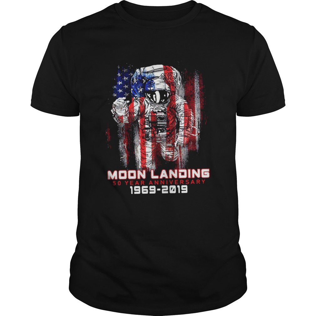 Moon Landing 50 Year Anniversary 1969 2019 shirt