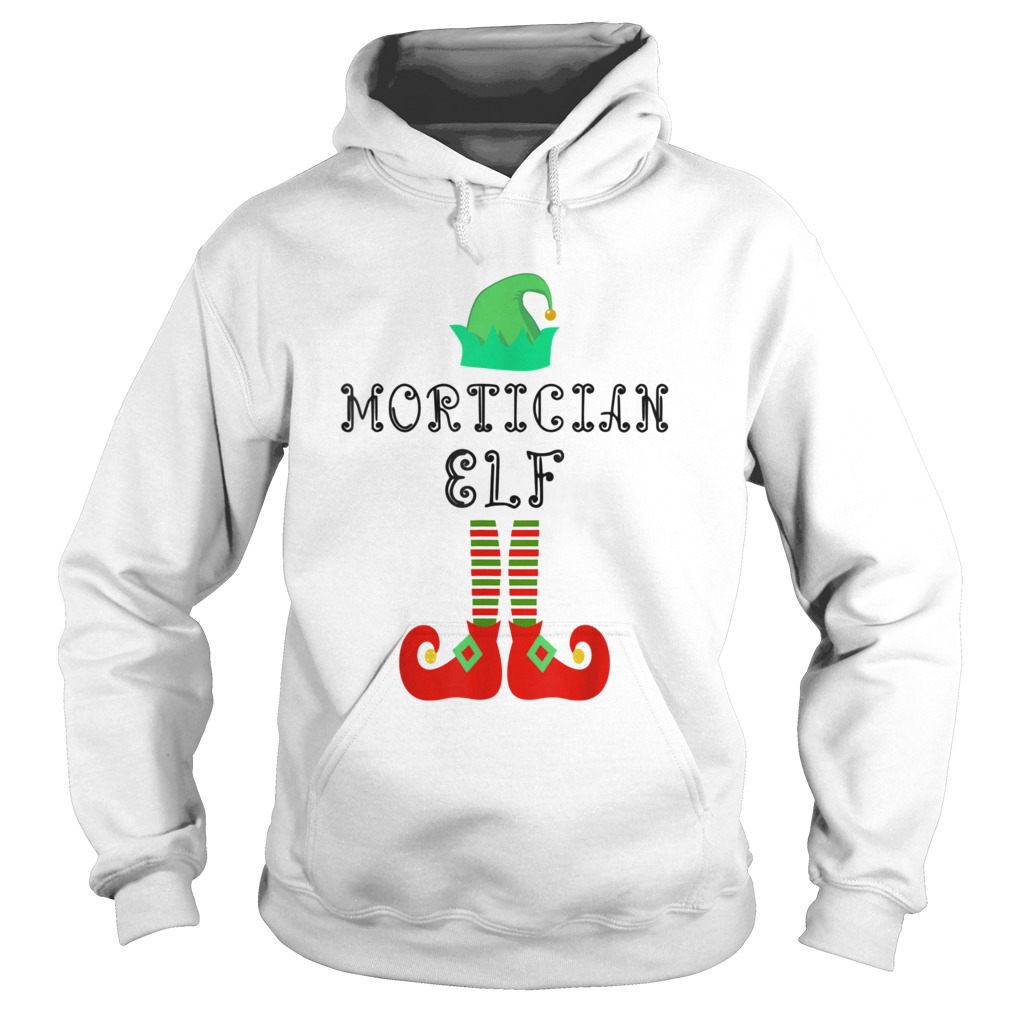 Mortician Elf Christmas  Hoodie