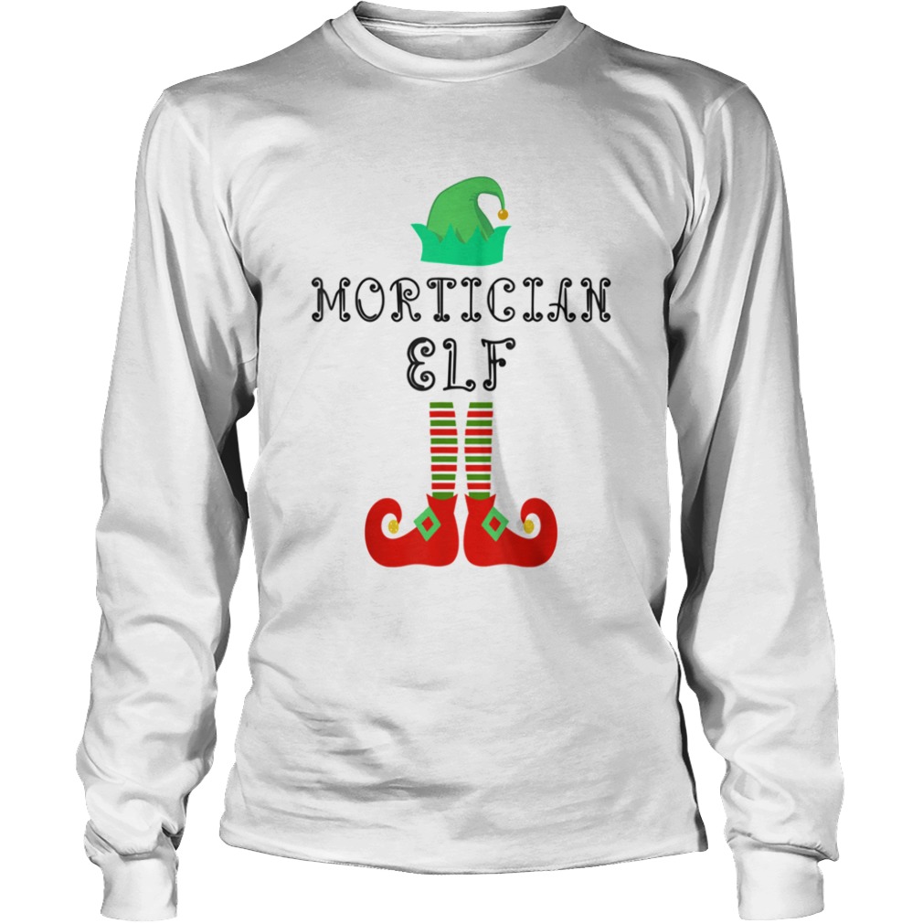 Mortician Elf Christmas  Long Sleeve