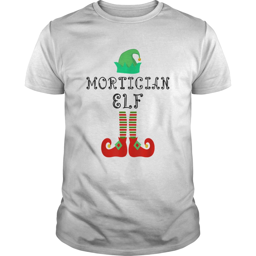 Mortician Elf Christmas  Unisex