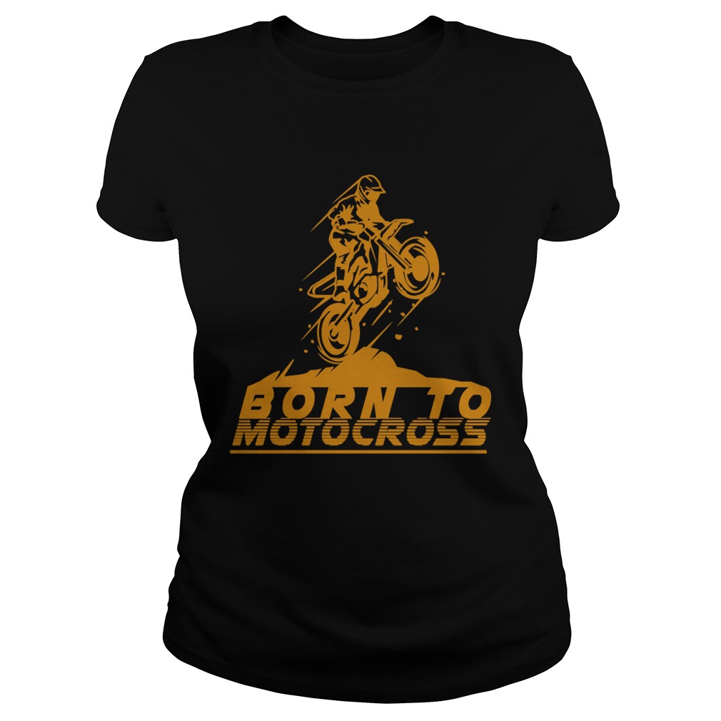 Motorcycle Biker Bike Dirt Offroad  Classic Ladies