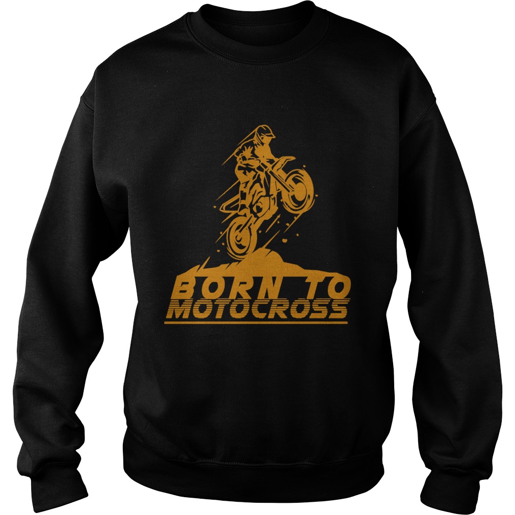 Motorcycle Biker Bike Dirt Offroad  Sweatshirt