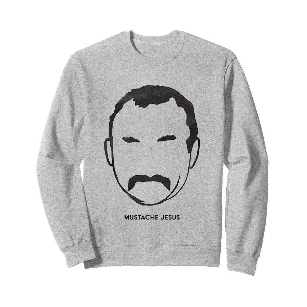 Mustache Jesus  Unisex Sweatshirt