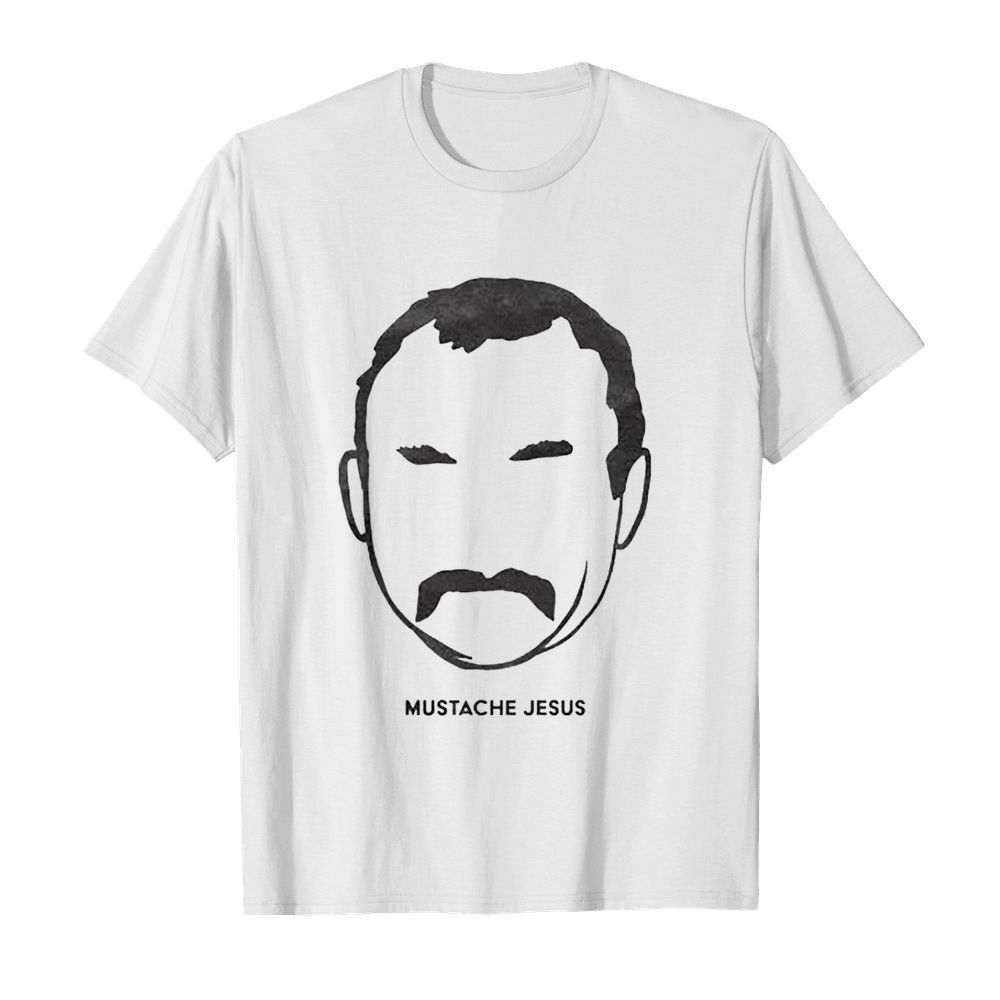 Mustache Jesus shirt