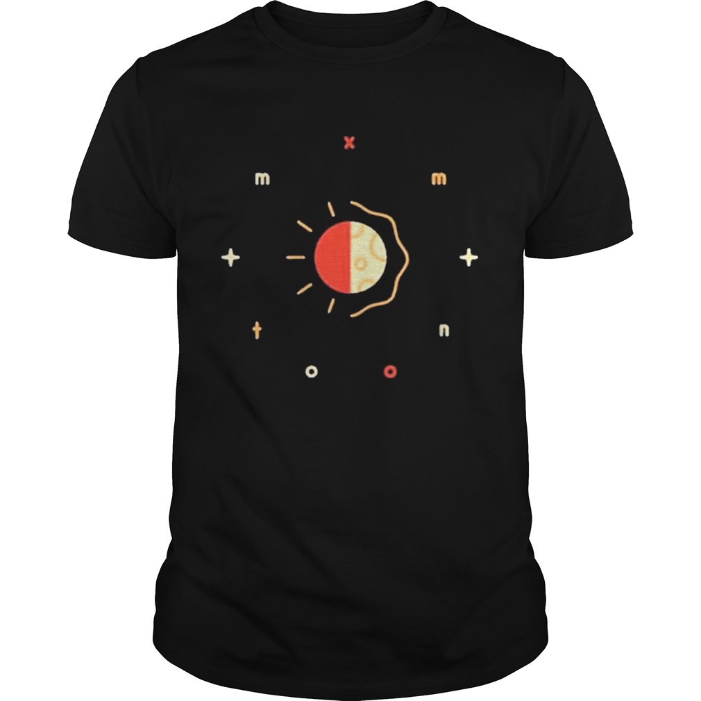 Mxmtoon merch sun and moon shirt