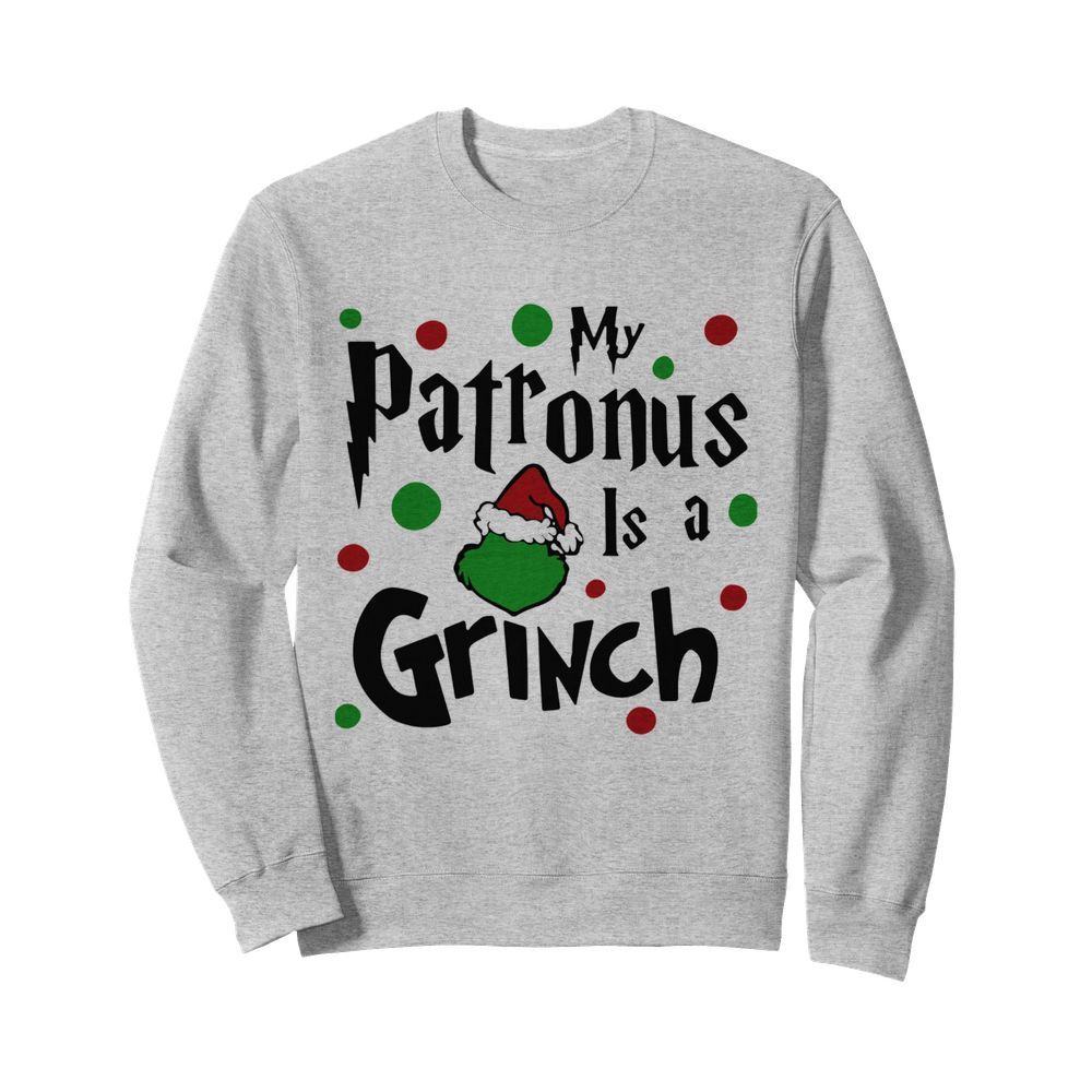 My Patronus Is A Grinch  Unisex Sweatshirt