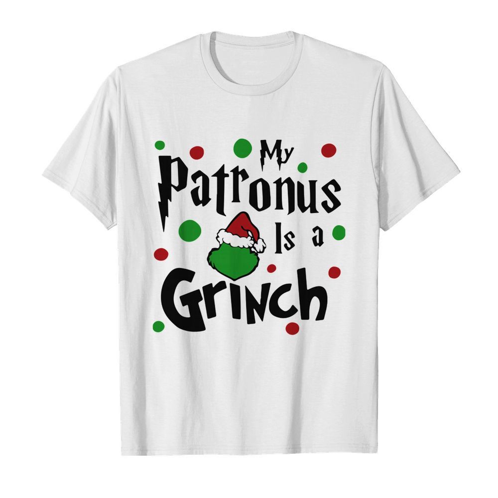 My Patronus Is A Grinch  Classic Men's T-shirt