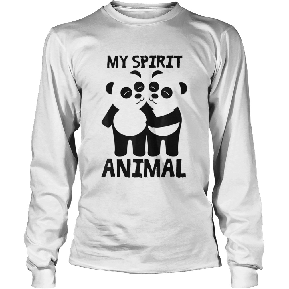 My Spirit Animal Panda Cool Kawaii  Long Sleeve