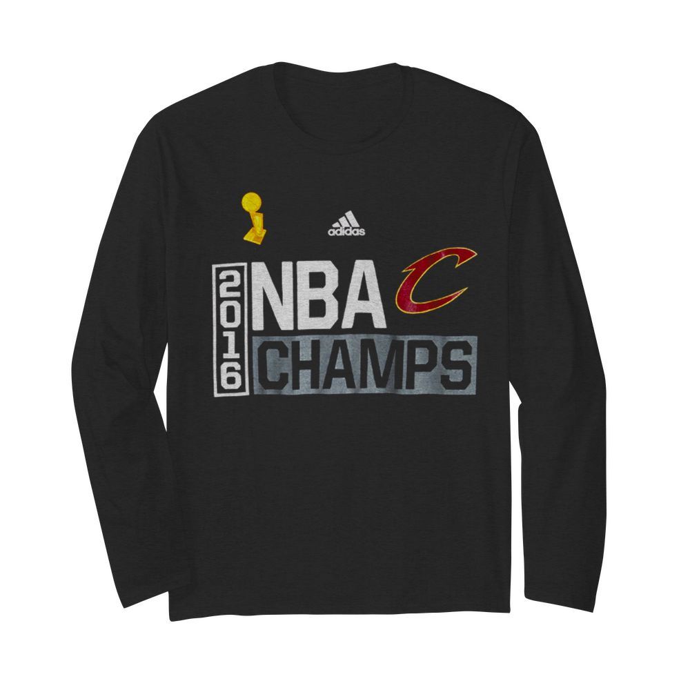 NBA Champs Hat Hook  Long Sleeved T-shirt 