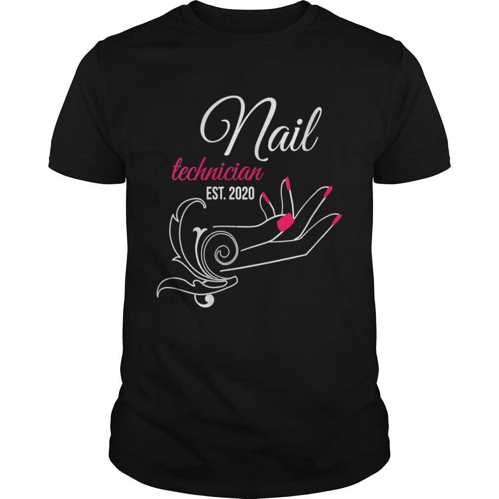 Nail Technician Diploma Shirt Nail Tech Certification Sshirt