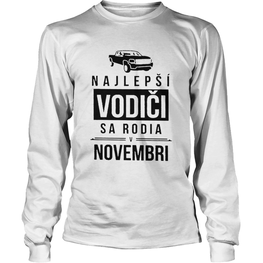 Najlepsi Vodici Sa Rodia Novembri  Long Sleeve