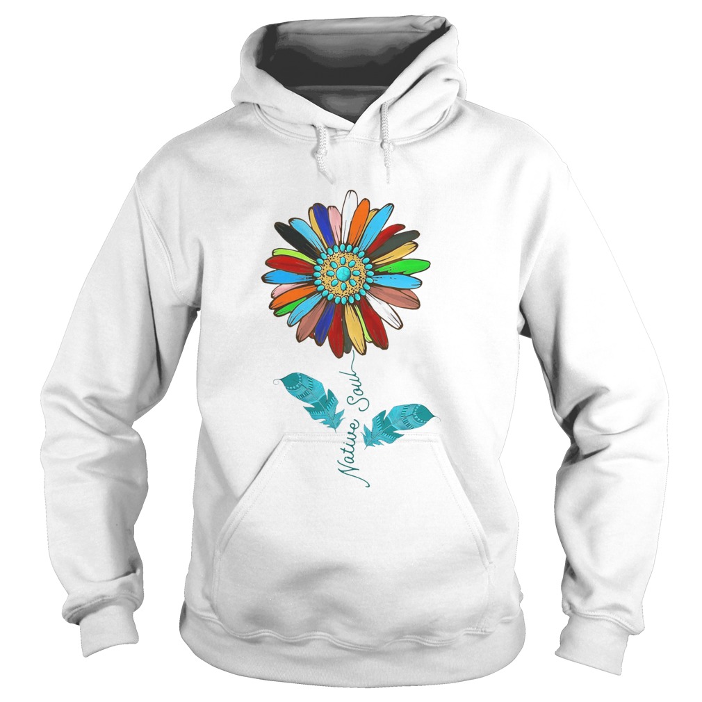 Native Soul Flower  Hoodie