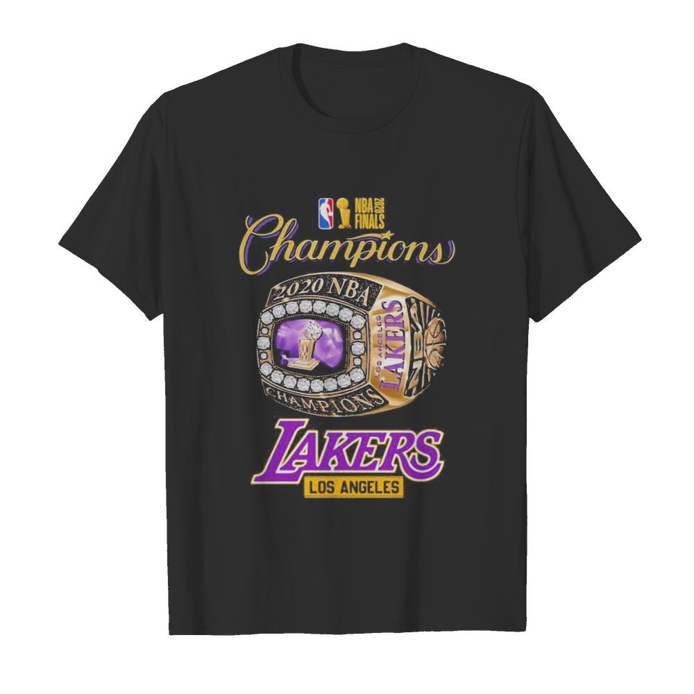 Nba finals 2020 champions los angeles lakers shirt