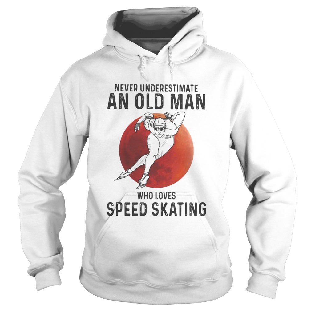 Never Underestimate An Old Woman Who Loves Baton Twirling Moon Blood  Hoodie